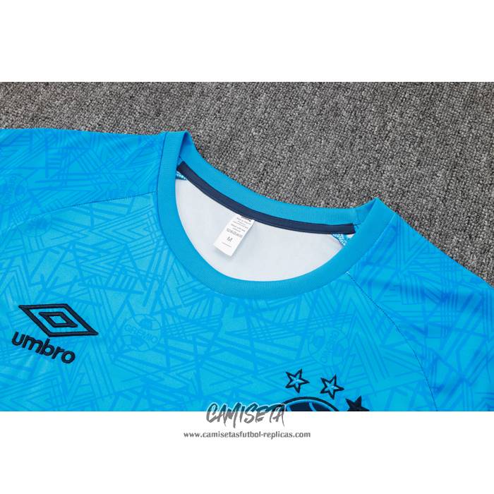 Chandal del Gremio 2024-2025 Manga Corta Azul - Pantalon Corto